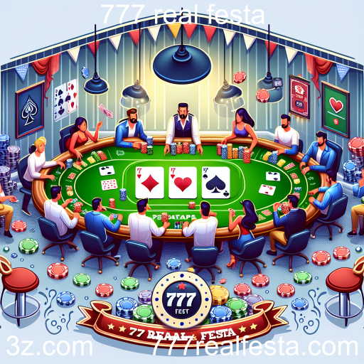 Descubra a Emoção dos Jogos de Poker no 777 Real Festa